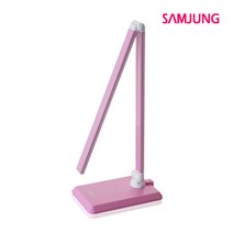 삼정 국내산 LED스탠드 SL-1100 핑크, 단품