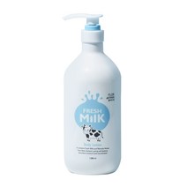 플로르드망 프레시밀크 우유 바디로션 1000ml 베이비파우더향, 1개