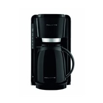 Besuche den Rowenta-Store 커피머신 가정용 Rowenta CT3808 필터 커피 메이커 Adagio Milano | 플라스틱 열 플라스크 8-12 컵 자동 종료, 검은색, 하나의