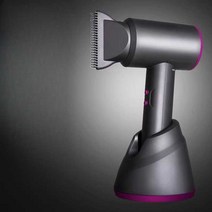 핸드드라이어 헤어드라이기 충전식 휴대용 캠핑용, 스페이스 그레이