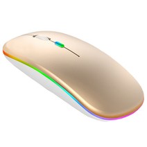 XS-C06 무선 블루투스 충전식 마우스/마우스 LED 슬림 3가지 모드(2.4G+BT5.2+BT3.0) 컴퓨터/PC/노트북/맥북/아이패드/태블릿/아이폰/용 3개의 조정 가능한, 금