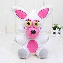 새로운 핫 25cm Fnaf 플러시 장난감 골든 프레디 Fazbear 망글 보니 폭시 봉제 인형 장난감 자매 위치 선물, mangle 25cm
