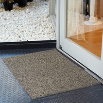 현관 발매트 코일매트 입구매트 베란다 발매트, 특대형(63x125), 다크블랙, 1개