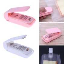 컵실링기 포장 음료 컵 자동 업소용 실링기 기계 휴대용 미니 열 밀봉 실러 비닐 봉투 세라믹 가열 헤드 배터리 전원 직송