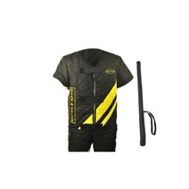 Dean & Tyler 2-Piece Pro Bundle Set Includes Medium Scratch Jacket/Agitation Stick for Training Ful