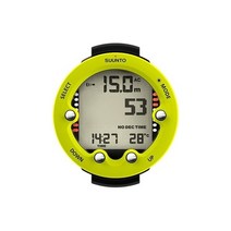 다이빙컴퓨터시계 suunto zoop 노보 다이빙 컴퓨터 시계 방수 수중 다이빙 컴퓨터 시계 uter for 레크리에이션 다이버, 노란색