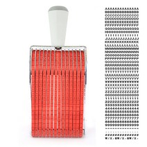 14단 영문 숫자 일체형 넘버링