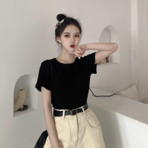 오너클랜 데일리 선물 박스티 직장인 여성의류 라운드티 코디