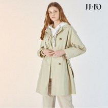JJ지고트 JJ.ro 백 슬릿 디테일 트렌치 코트 GL3M0TC90