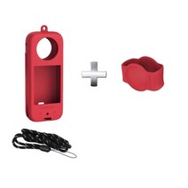 Insta360 X3 파노라마 카메라 렌즈 바디 낙하 방지 스크래핑 소프트 보호 슈트 로프 미끄럼 실리콘 쉘, 06 Sleeves 2