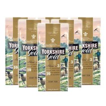 Yorkshire Tea 테일러 오브 헤로게이트 요크셔 골드 잎차 250g x 6팩, 6개