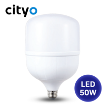 씨티오 LED크림벌브 원통램프 50W 39B 보안등, 주광색, 1개
