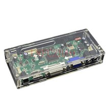 만능ad보드 모니터 영상보드 노트북패널 diy용 LED/LCD 디스플레이 m용 투명 플라스틱 보호 케이스 박스 NT68676 TV 2AV EDP 컨트롤러 드라이버 보드, [01] For M.NT68676 Box