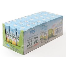 덴마크 얼라이브 스위티자몽주스 200ML 24팩