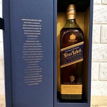 조니워커 블루 라벨 빈 병 공병 세트 캐비닛 인테리어 자석 장식 소품, 블루카드 정식버전 [50ml]