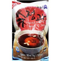 원액 수정과 농축액 하늘청 790ml 음료 엑기스 액상, 1