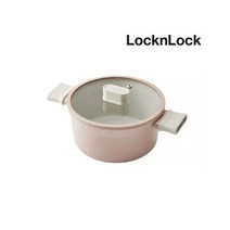 락앤락 슈트 IH 양수냄비 20cm 핑크 CSU1202