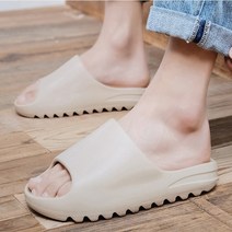 기능성 족저근막염신발 층간소음방지 임산부 슬리퍼 쿠션 거실화 푹신한 주방 실내화 실내, [소프트 슬라이더 슬리퍼] 베이지(L)