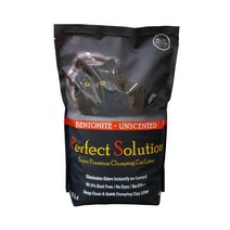 고양이 모래 블루스톤 퍼펙트 솔루션 벤토나이트 블랙 7kg, 1세트