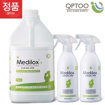 고수준 살균소독제 메디록스 B 4L+1000ml 리필세트