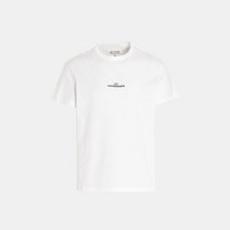 기타 [명품]남성 마르지엘라 23FW 리버스로고 화이트 반팔 S30GC..