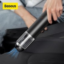 Baseus 15000Pa 자동차 진공 청소기 무선 미니 자동차 청소 휴대용 진공 청소기 W 자동차 인테리어 클리너에 대 한 LED 빛, CHINA_Black 15000Pa