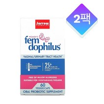 Fem Dophilus 재로우포뮬러스 펨 도필루스 프로바이오틱 60베지캡 2팩