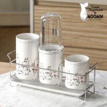 [삼미] 무민 3단철망 수저통, 없음