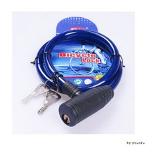 자전거열쇠(소)/도난방지 안전케이블 /자물통/와이어, 상세페이지 참조