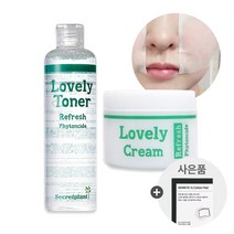 러블리 리프레쉬 대용량 기초 2종세트(러블리 토너 리프레쉬+러블리 크림 리프레쉬), 러블리 토너 리프레쉬+러블리 크림 리프레쉬