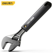 델리 12Pcs 높은 탄소강 소재 소프트 핸들 가정용 세트 목공 휴대용 측정 테이프해머 Multitool 핸드 툴, 06 8-inch-Black