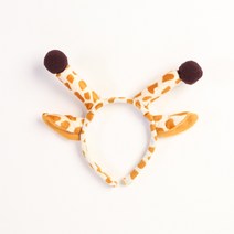 아이케이 기린 헤어밴드 동물귀 봉제 놀이공원 할로윈 파티