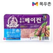 [푸른들마켓][목우촌]옹기종기베이컨200g, 없음, 1개, 200g