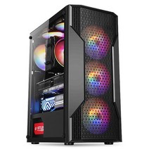 데일리테크 게이밍 조립컴퓨터 데스크탑 인텔 i5-12400F 16GB SSD 240GB RTX3060 윈10설치 바로사용, 베놈 화이트