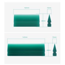 썬팅 필름 물기 제거용 사각 숏 스퀴지 헤라 / 자동차 선팅 랩핑 PPF 우레탄 핸드 롱 공구 도구, 그린 스퀴지 롱 / 7458