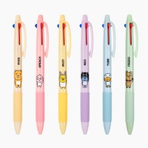 카카오프렌즈 삼색 3색 볼펜, 네오