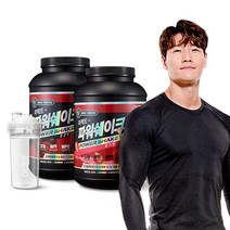 칼로바이 퍼펙트파워쉐이크 2000g 유청단백질 헬스보충제 프로틴 파우더 초코맛+딸기맛+쉐이커증정, 1개