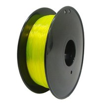 가정용 3d 레이저 프린터 대형 프린팅 재료 3d 필라멘트 유연한 tpu 1.75mm 0.8kg 용 플라스틱 소모품, 투명한 노란색, 협력사
