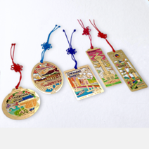 한국민예사 전통 금장 책갈피 북마크, 17 아가씨장옷