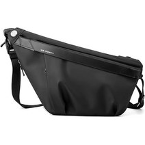 슬링백 Bearneko 바디백 남성 숄더백 대용량 방수 슬림형 확장 가능 사선걸이 가방 파우치 사코쉬 어깨 걸이 컴팩트 통학 레저 스포츠 자전거 생일 선물