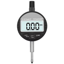 다이얼 표시기 0-12.7mm/0.5 "0-25.4mm/1" 범위 게이지 디지털 정밀 공구 테스터 도구 инди, 01 WHITE