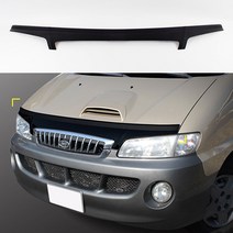 스타렉스 구형 스모그 블랙 본네트 가드