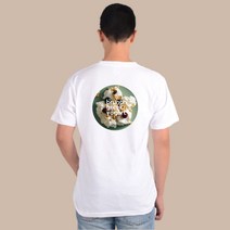 와플 흰색 디저트 자몽쥬스 브런치 반팔티