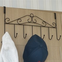 문옷걸이 도어행거 모자걸이 문걸이 파티션걸이 벽걸이 도어후크, 1, 화이트