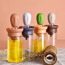 SONGMI 송미 에어프라이어 바르는실리콘 기름 식용유솔 붓 오일스프레이, 그린 오렌지*1