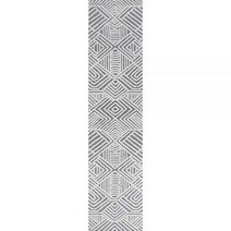 JONATHAN Y SBH103B-3 조던 하이로우 파일 아트 데코 기하학적 실내 실외 공, 2 ft x 8 ft