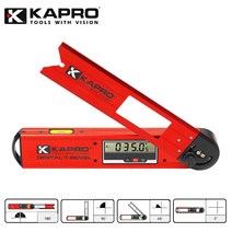 디지털각도기 전자각도기 각도계 Kapro-전자 각도계 디지털 베벨 수준기 고정밀 각도 측정기 경사계 거, 한개옵션0