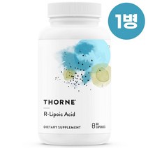 쏜리서치 리포산 60캡슐 Thorne R-Lipoic Acid, 단품, 단품