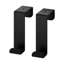 이케아 스콕스비켄 문걸이후크 2P 블랙 6x2cm 스틸에폭시코팅, 1개, 이미지참조