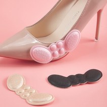 발 뒤꿈치 패드 물집 방지 운동화 구두 새 신발 까짐 뒷꿈치 미끄럼 군인 군대 훈련소 A, 6mm, 스킨색